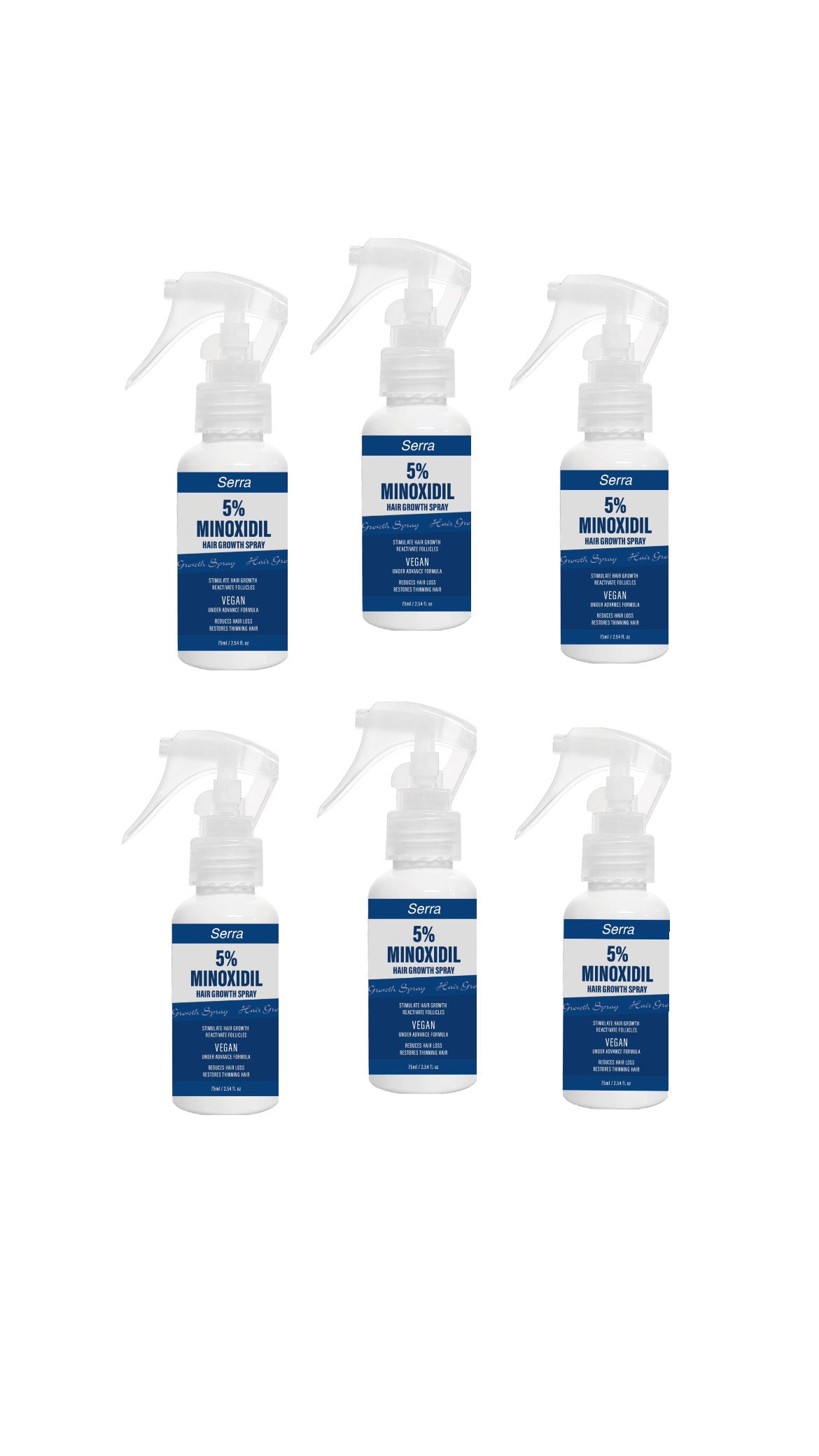 Pumpkinseed oil + 6 x Minoxidil 5%